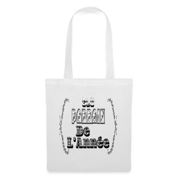 Elu Parrain Année - Sac en tissu - blanc - Devant