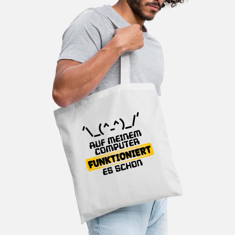 Developer Statement Code Scripting Programmer Tote Bag
