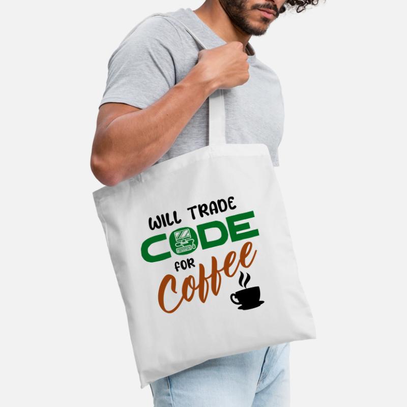 Développeur de déclaration de code Computerfreak Informatik Sac en tissu