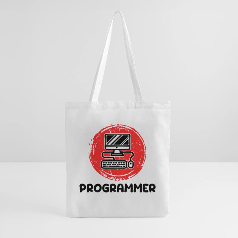 Développeur informatique Programmeur Code Scripting Sac en tissu