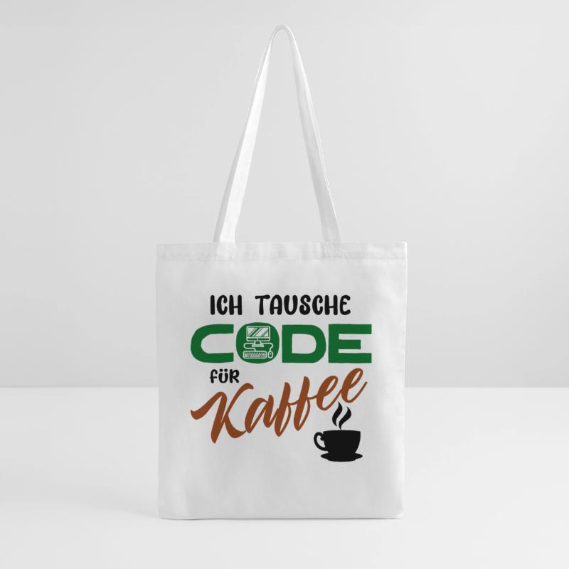 Programmierer Softwareentwickler Developer Code Stoffbeutel