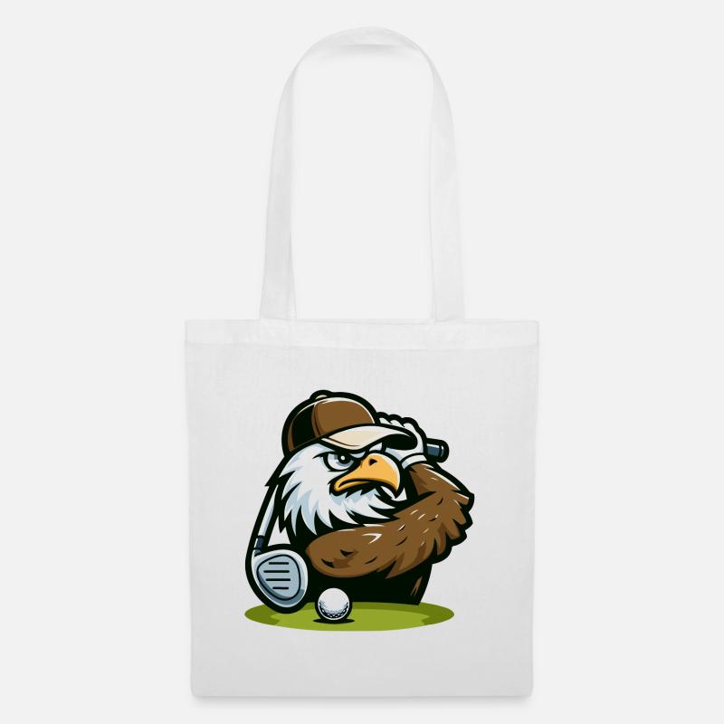 Eagle Ace: The Golf Pro - Tote Bag - white