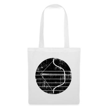 Bow and arrow - Tote Bag - white - Front