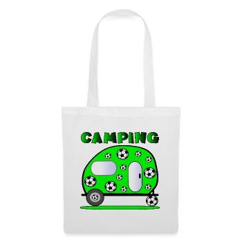 CAMPING WITH KIDS - SOCCER - Tote Bag - white - Front