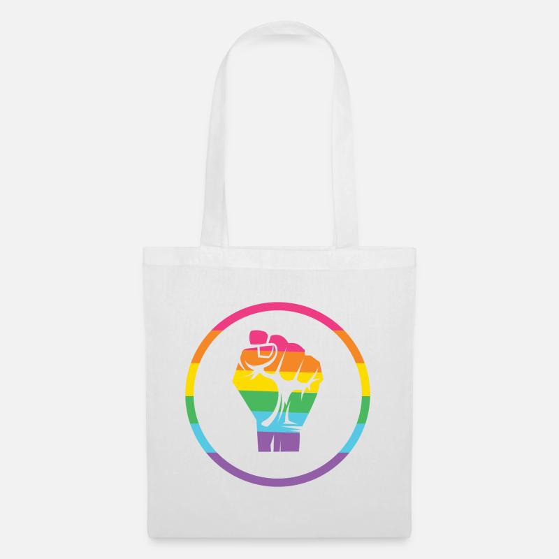 LGBTQ-Pride-Monat - Pride! - Stoffbeutel - Weiß
