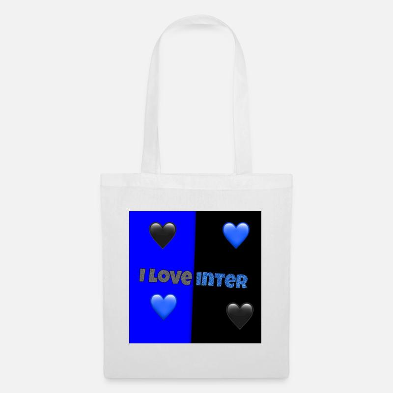 i love inter - Tote Bag - white