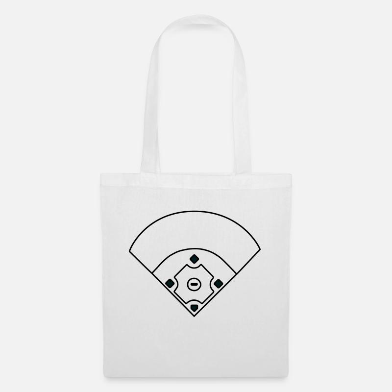 Baseball Field - Tote Bag - white