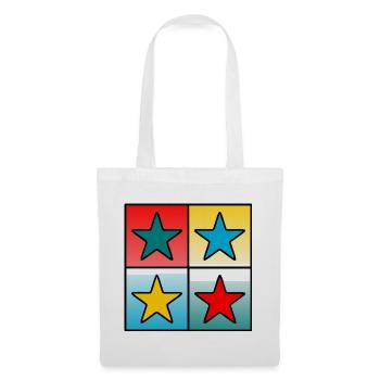 STAR. STARS. FEAST. ANNIVERSARY. CHRISTMAS - Tote Bag - white - Front