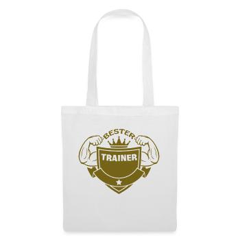 BESTSER TRAINER - Tote Bag - white - Front
