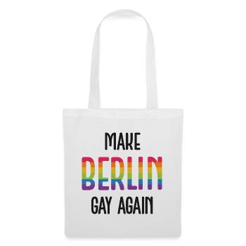 LGBTQ Pride Month - Make Berlin Gay Again - Tote Bag - white - Front