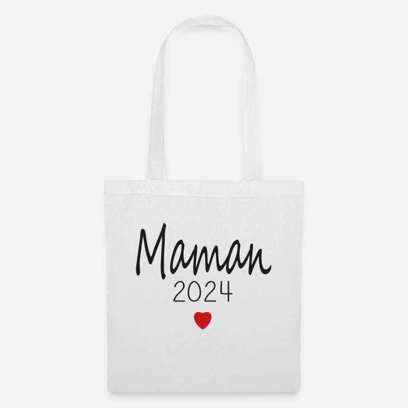 Mama - Future Mama 2024 - Stoffbeutel - Weiß