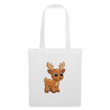 Orignal Mignon Mascotte Personnage De Dessin Animé Kawaii - Sac en tissu - blanc - Devant