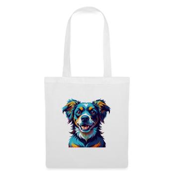 Alano Espanol Dog Breed Colorful Cartoon Kawaii - Tote Bag - white - Front