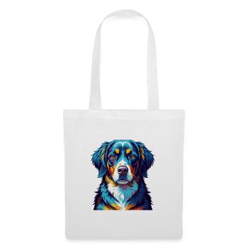 Appenzeller Sennenhund Dog Breed Cartoon Kawaii - Tote Bag - white - Front