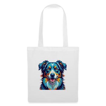 Australian Shepherd Dog Breed Cartoon Kawaii - Tote Bag - white - Front