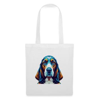 Basset Artesien Normand Dog Breed Cartoon Kawaii - Tote Bag - white - Front
