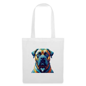Boerboel Dog Breed Colorful Cartoon Kawaii - Tote Bag - white - Front