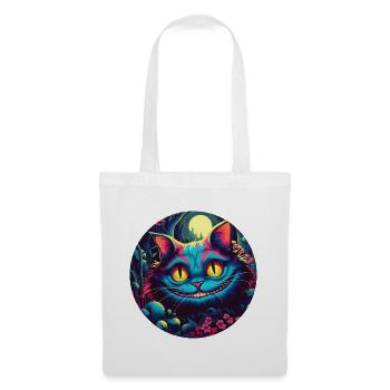 Cheshire Cat Alice in Wonderland Magic forest - Tote Bag - white - Front