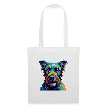 Irish Terrier Dog Breed Colorful Cartoon Kawaii - Tote Bag - white - Front