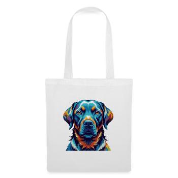 Labrador Retriever Hunderasse Karikatur Kawaii - Stoffbeutel - Weiß - Vorne