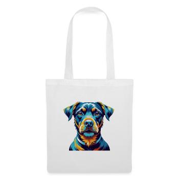 German Hunting Terrier Dog Breed Cartoon Kawaii - Tote Bag - white - Front
