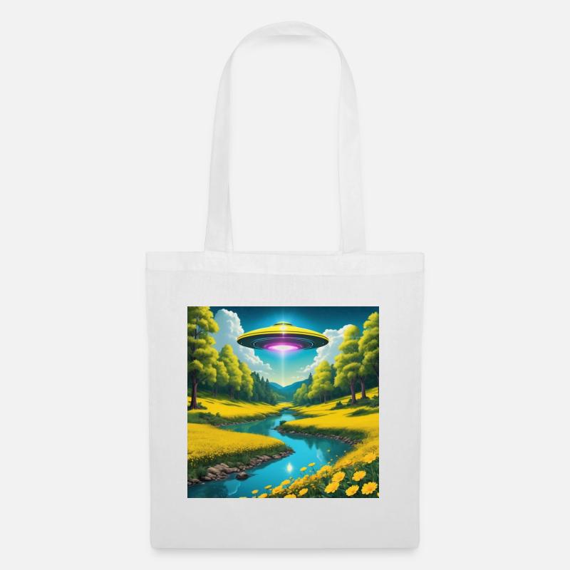 UFO - Tote Bag - white