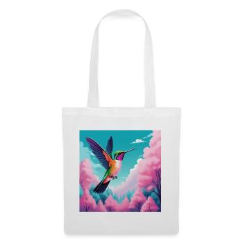 Colibri - Sac en tissu - blanc - Devant