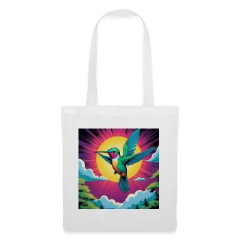 Colibri - Sac en tissu - blanc - Devant