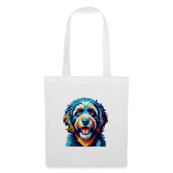 Spanish Water Dog Breed Colorful Cartoon Kawaii - Tote Bag - white - Front
