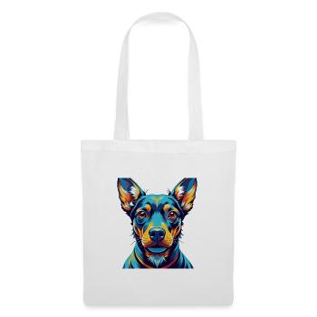Austrian Pinscher Dog Breed Cartoon Kawaii - Tote Bag - white - Front