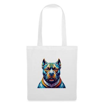 Bully Kutta Dog Breed Colorful Cartoon Kawaii - Tote Bag - white - Front