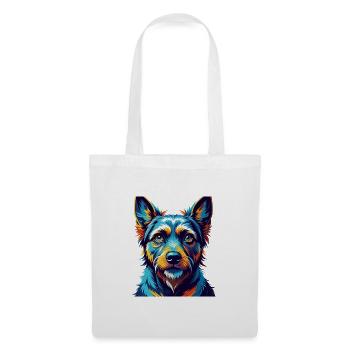 German Hunting Terrier Dog Breed Cartoon Kawaii - Tote Bag - white - Front