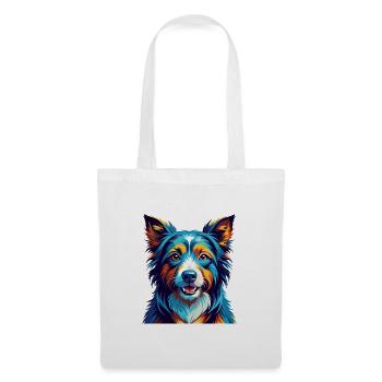 Dutch Smoushond Dog Breed Colorful Cartoon Kawaii - Tote Bag - white - Front