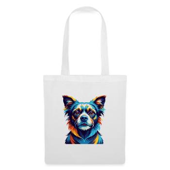 Ratonero Murciano Race Chien Dessin Animé Kawaii - Sac en tissu - blanc - Devant