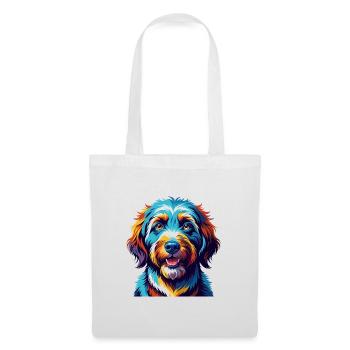 Spanish Water Dog Breed Colorful Cartoon Kawaii - Tote Bag - white - Front