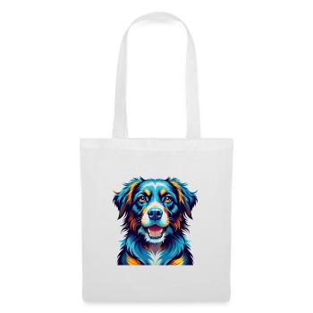 Saarlooswolfhond Dog Breed Colorful Cartoon Kawaii - Tote Bag - white - Front