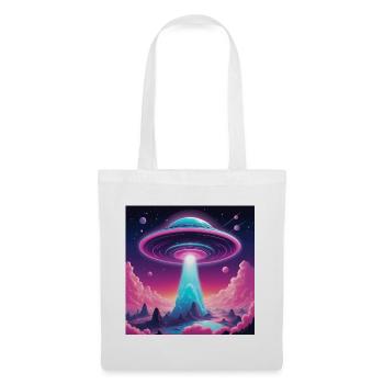 UFO in the mountains - Tote Bag - white - Front