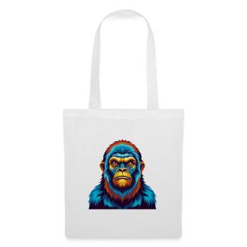 BigFoot Bunte Kawaii Cartoon Figur Clipart - Stoffbeutel - Weiß - Vorne