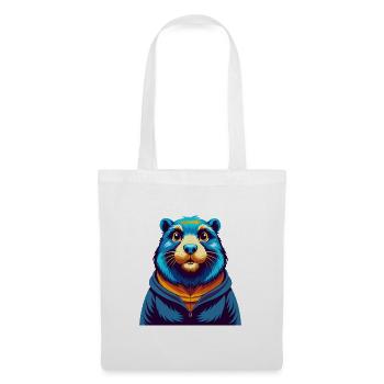Gopher Colorful Kawaii Cartoon Character Clipart - Tote Bag - white - Front