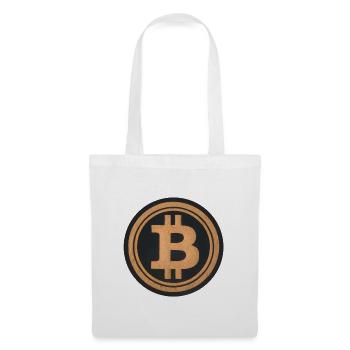 The digital currency in the desert sand - Tote Bag - white - Front