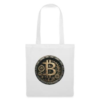 Die Bitcoin-Maschine - Stoffbeutel - Weiß - Vorne