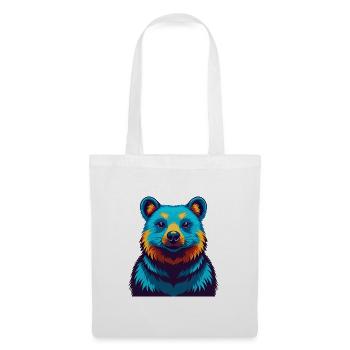 Quokka Colorful Kawaii Cartoon Character Clipart - Tote Bag - white - Front