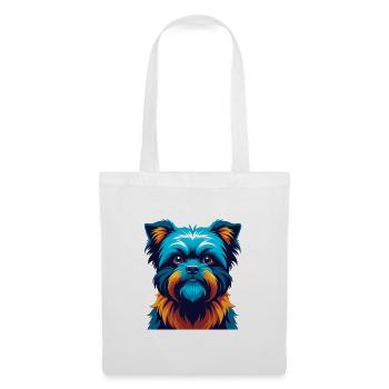 Affenpinscher Dog Colorful Kawaii Cartoon Clipart - Tote Bag - white - Front