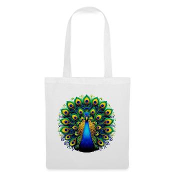Peacock - Tote Bag - white - Front