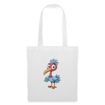 Ibis Cute Cartoon Character Kawaii Clipart - Tote Bag - white - Front
