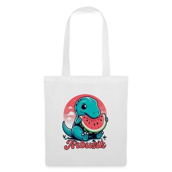 Cute T-Rex Watermelon Arbusik Gift - Tote Bag - white - Front