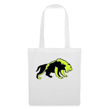 tiger 02 - Stoffbeutel - Weiß - Vorne