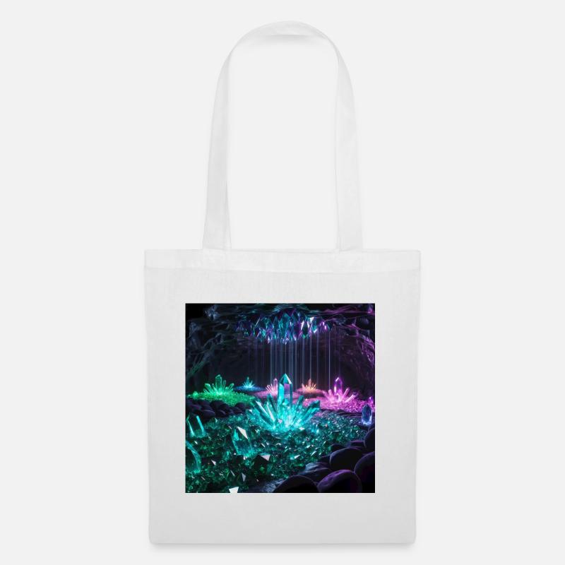 A mystical cave - Tote Bag - white