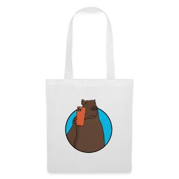 Capybara Social Media Influencer - Tote Bag - white - Front