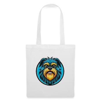 Affenpinscher Dog Colorful Kawaii Cartoon Clipart - Tote Bag - white - Front